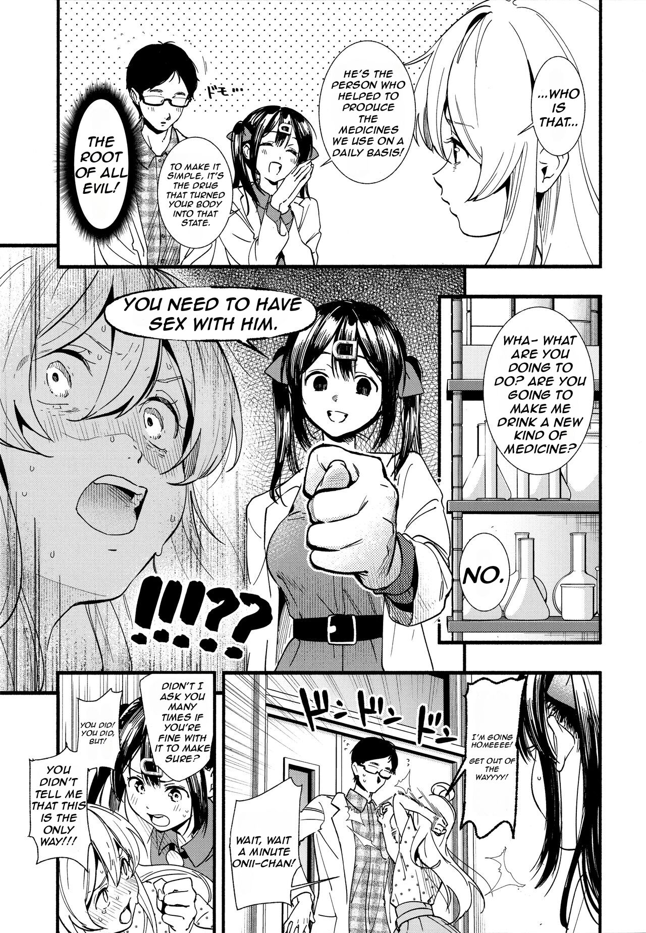 (C102) [Irodori Gyuunyuu 4.5% (Higashide Irodori)]Mou Zutto Onnanoko de Ii!(Onii-chan wa Oshimai!) [English] [Nerissa's Barely Competent Jailbird Scans] Page 9