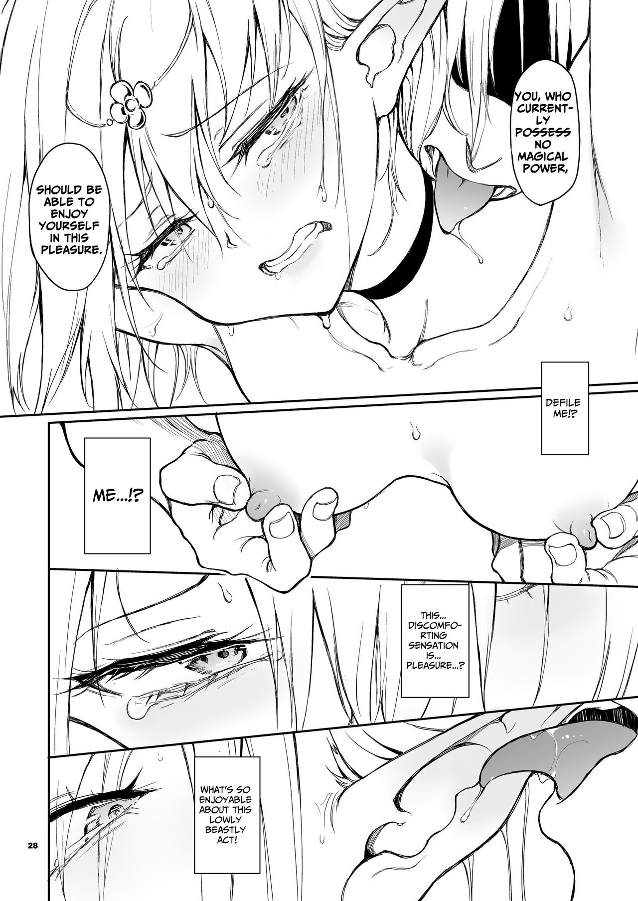[Kyockchokyock (Kyockcho)]ELF Education. -Boukoku no Mist- | Elf Education -Mist, from the fallen country-[English] [Benri] [Digital] Page 28