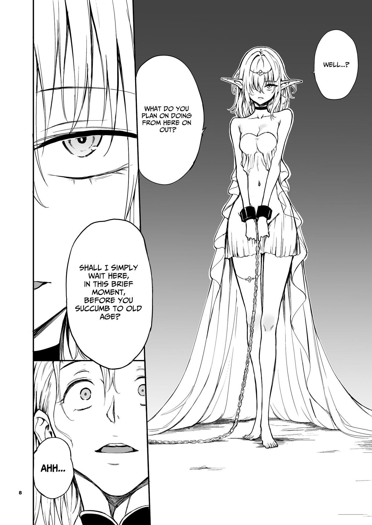 [Kyockchokyock (Kyockcho)]ELF Education. -Boukoku no Mist- | Elf Education -Mist, from the fallen country-[English] [Benri] [Digital] Page 8