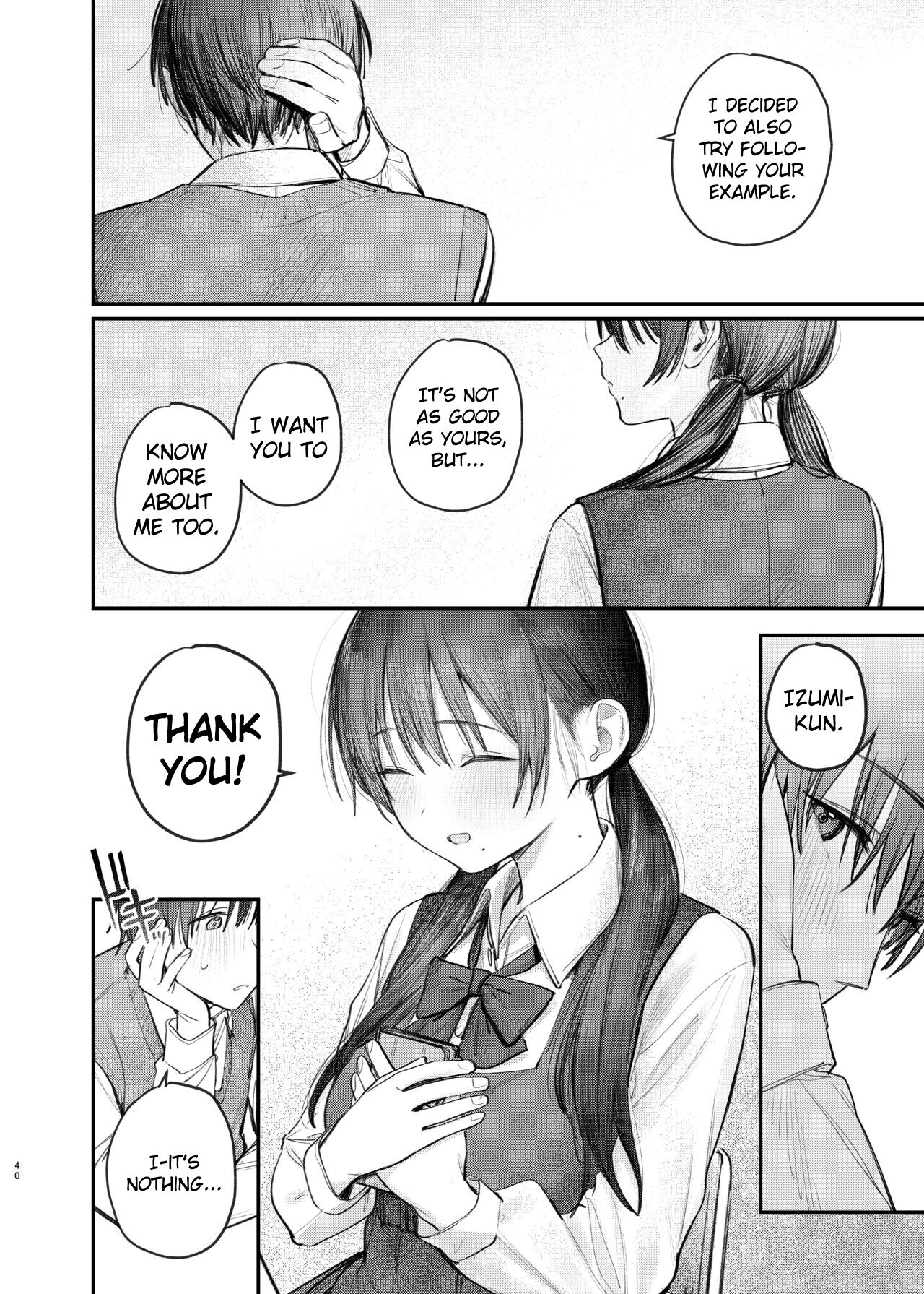 [Momojiru Teien (Momokumo)]Zoku Kunikida Senpai no Kakushigoto | Kunikida Senpai's Secret ・Continued[English] [Digital] Page 39