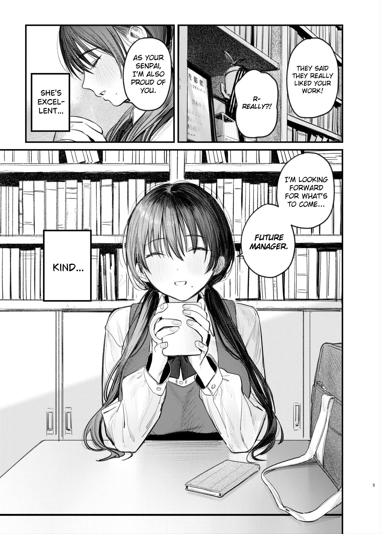 [Momojiru Teien (Momokumo)]Zoku Kunikida Senpai no Kakushigoto | Kunikida Senpai's Secret ・Continued[English] [Digital] Page 4