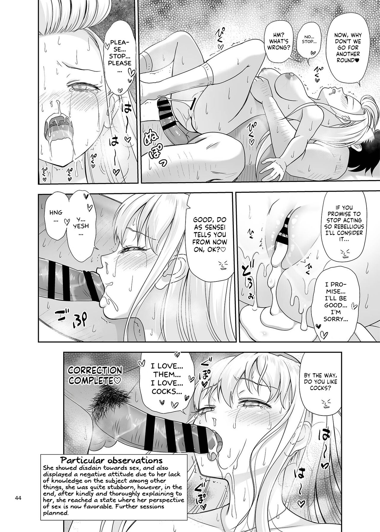 [antyuumosaku (malcorond)]Sei Shidouin no Oshigoto 6 Namaiki ni mo Shio Taiou Kamashite Kita node Wakarasete Ageta[English] [Kappasa] [Digital] Page 43