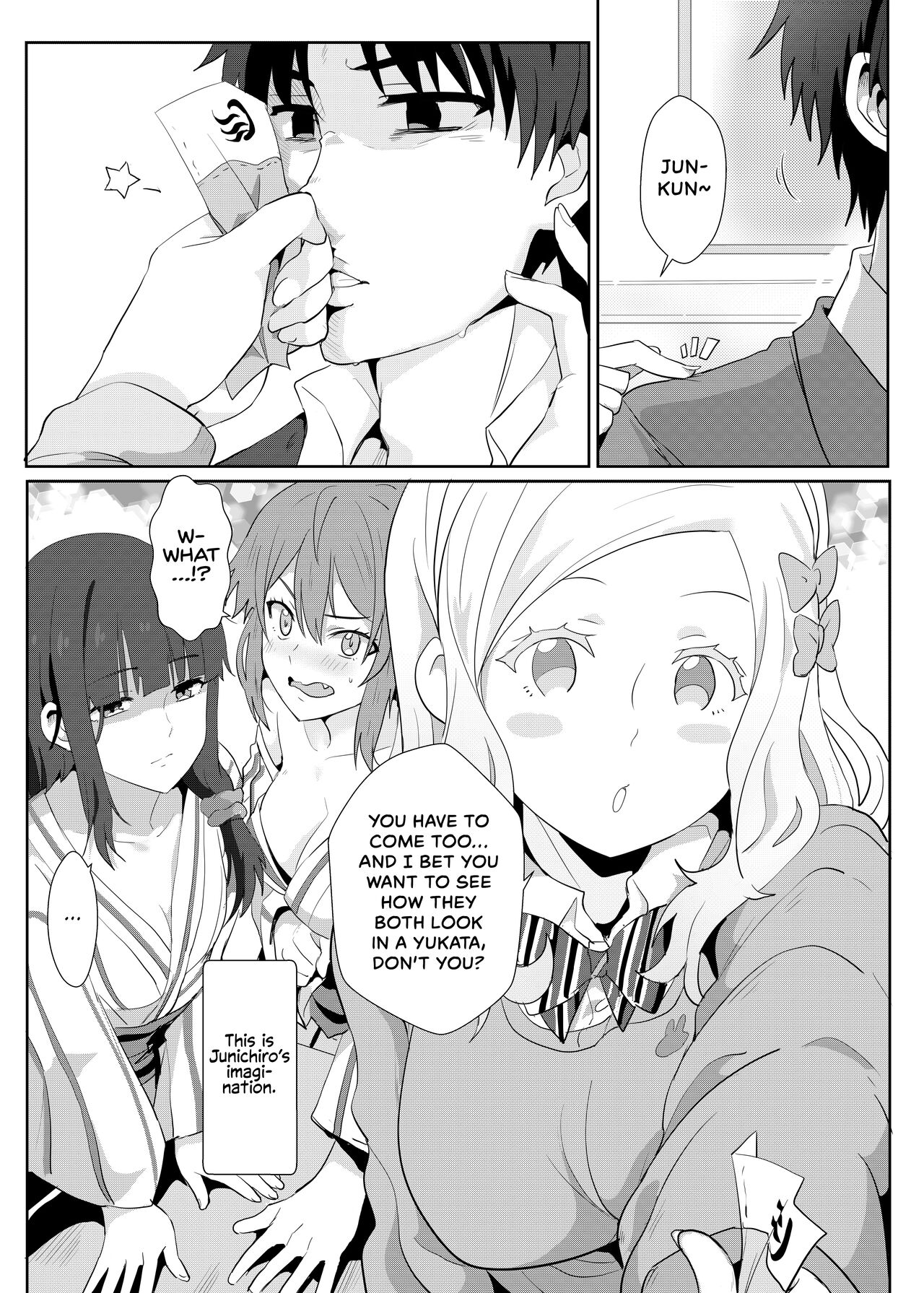 [Nikoushikou (Nekosaki Aoi)]與小智的媽媽們溫泉旅行啦! | Going On A Hotspring Trip With Tomos Mom And Her Friends!(Tomo-chan wa Onnanoko!) [English] [Digital] Page 4
