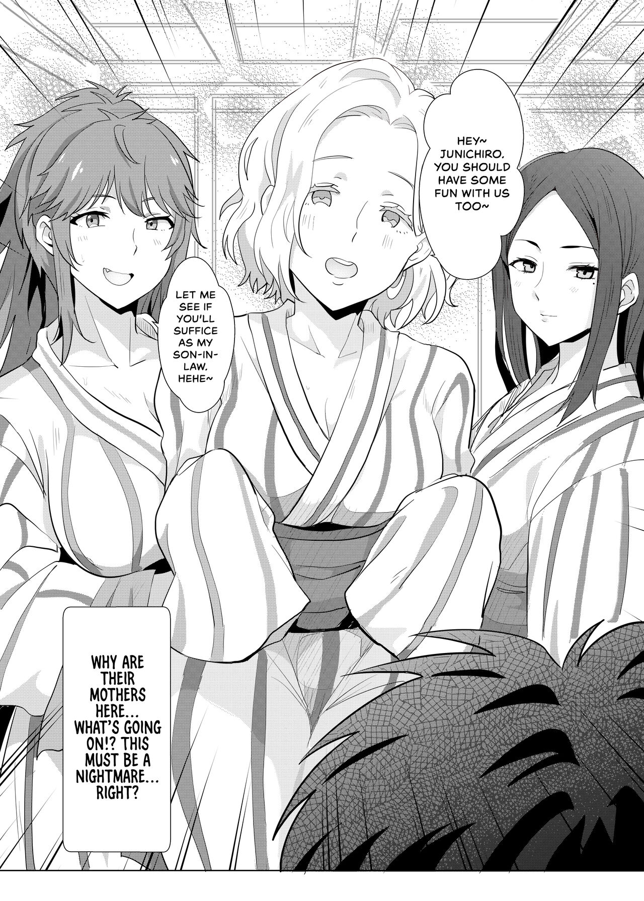 [Nikoushikou (Nekosaki Aoi)]與小智的媽媽們溫泉旅行啦! | Going On A Hotspring Trip With Tomos Mom And Her Friends!(Tomo-chan wa Onnanoko!) [English] [Digital] Page 6