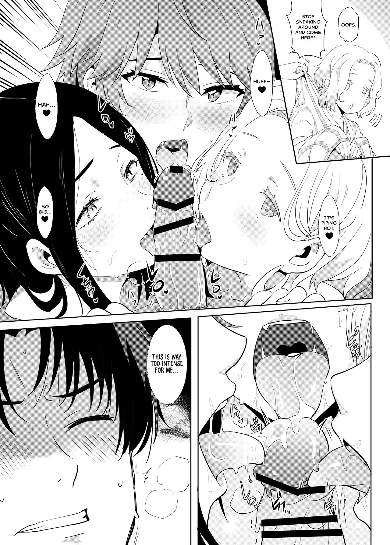[Nikoushikou (Nekosaki Aoi)]與小智的媽媽們溫泉旅行啦! | Going On A Hotspring Trip With Tomos Mom And Her Friends!(Tomo-chan wa Onnanoko!) [English] [Digital] Page 9