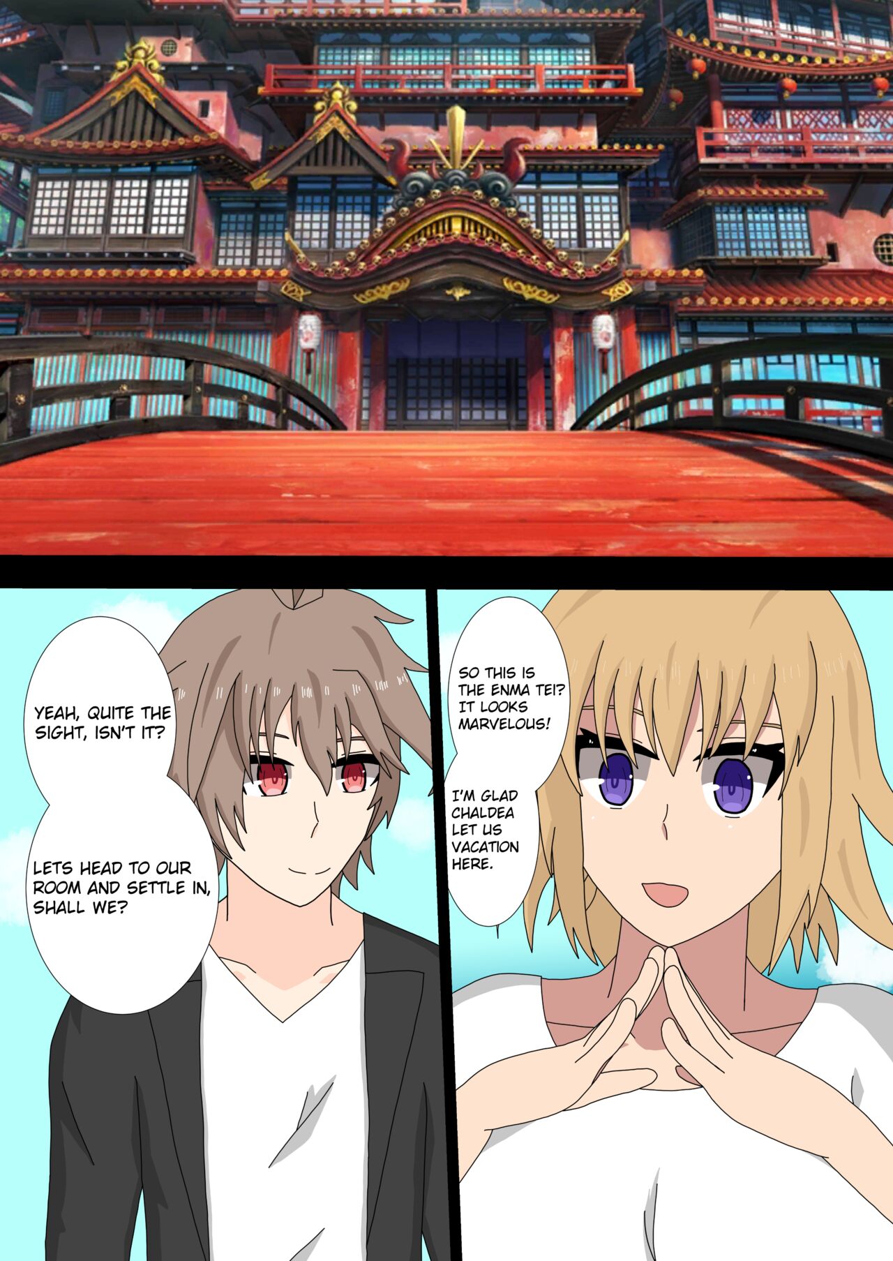 [Luftux]The Saint’s New Years’ Miracle(Fate/Grand Order) Page 2