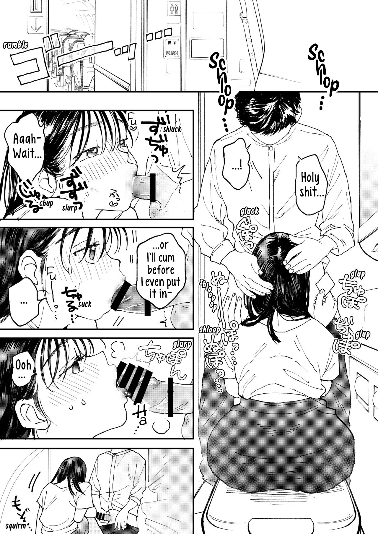 [Denbu Momo]Muramura OL-san wa Hikouki no Naka demo Seiyoku o Mitashitai | Horny OL-san, even on an Airplane, Wants To Satisfy Her Sexual Desires[English] [Digital] Page 26