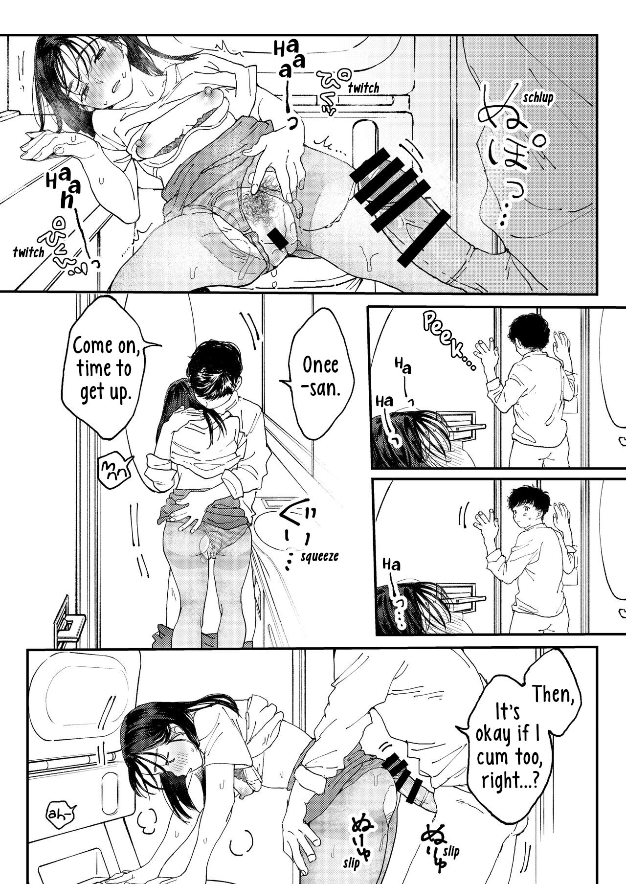 [Denbu Momo]Muramura OL-san wa Hikouki no Naka demo Seiyoku o Mitashitai | Horny OL-san, even on an Airplane, Wants To Satisfy Her Sexual Desires[English] [Digital] Page 37