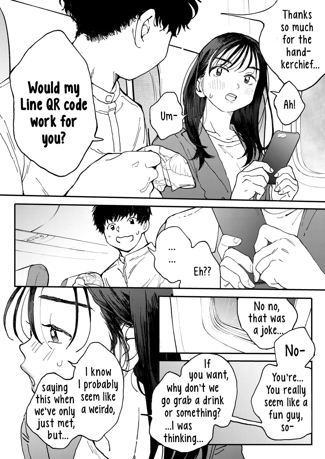 [Denbu Momo]Muramura OL-san wa Hikouki no Naka demo Seiyoku o Mitashitai | Horny OL-san, even on an Airplane, Wants To Satisfy Her Sexual Desires[English] [Digital] Page 9