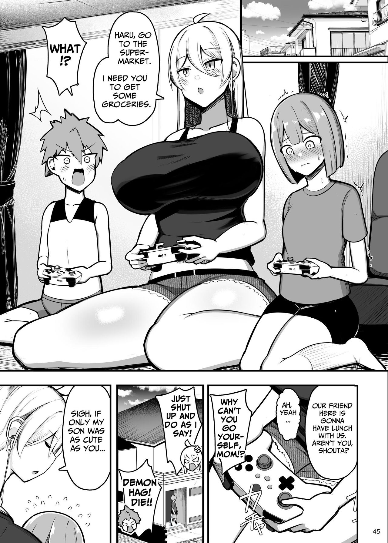 [Fly Dish (Jakko)]Onee-chan to, Mama to, Honki Koubi. II | Genuine Copulation with Older Girls & MILFs 2[Digital] [English] [tsuyoshi] [Digital] Page 45
