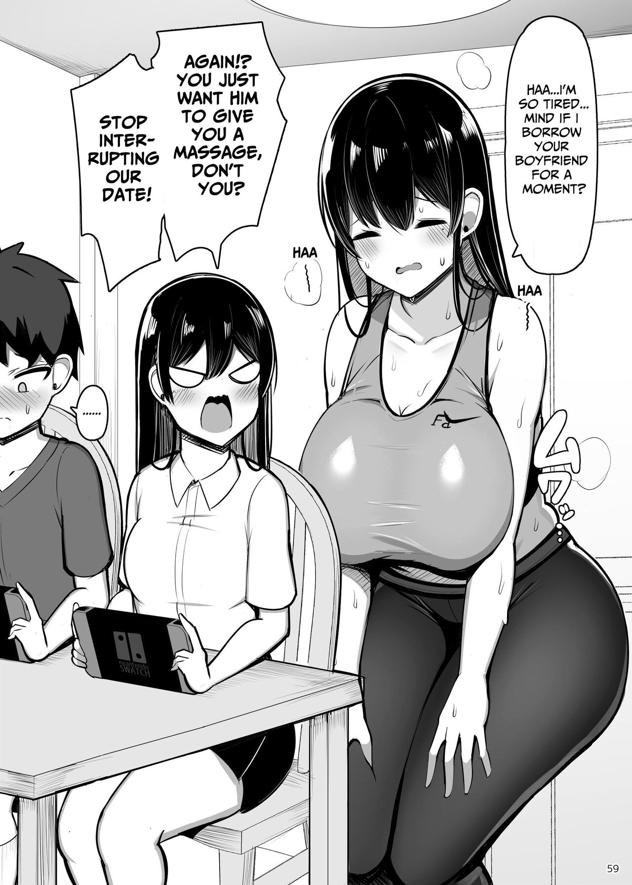 [Fly Dish (Jakko)]Onee-chan to, Mama to, Honki Koubi. II | Genuine Copulation with Older Girls & MILFs 2[Digital] [English] [tsuyoshi] [Digital] Page 59