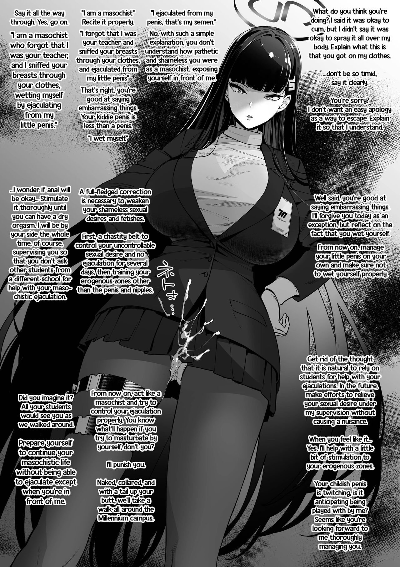 [Diamond no Kidoriya (Mario, Hazama Levi)]Amaeru Mazo no Shihatsu-ten - The Birth of a Spoiled Masochist(Blue Archive) [Digital] [English] (Incomplete) Page 21
