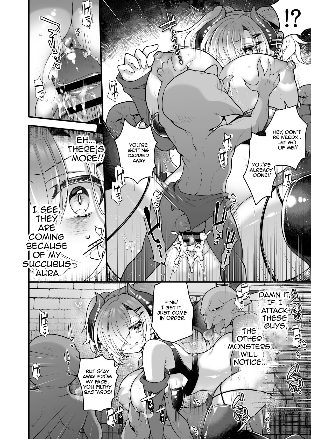 [Ue ni Aru Mikan (Reitou Mikan)]Succubus Shoku. ~Boukensha Ore, Meikyuu de Shokuryou ga Tsukita node Succubus ni Natte Kikan Shimasu~ | 	I, an Adventurer ran out of food in the dungeon, so I turned into a Succubus.[English] Page 15