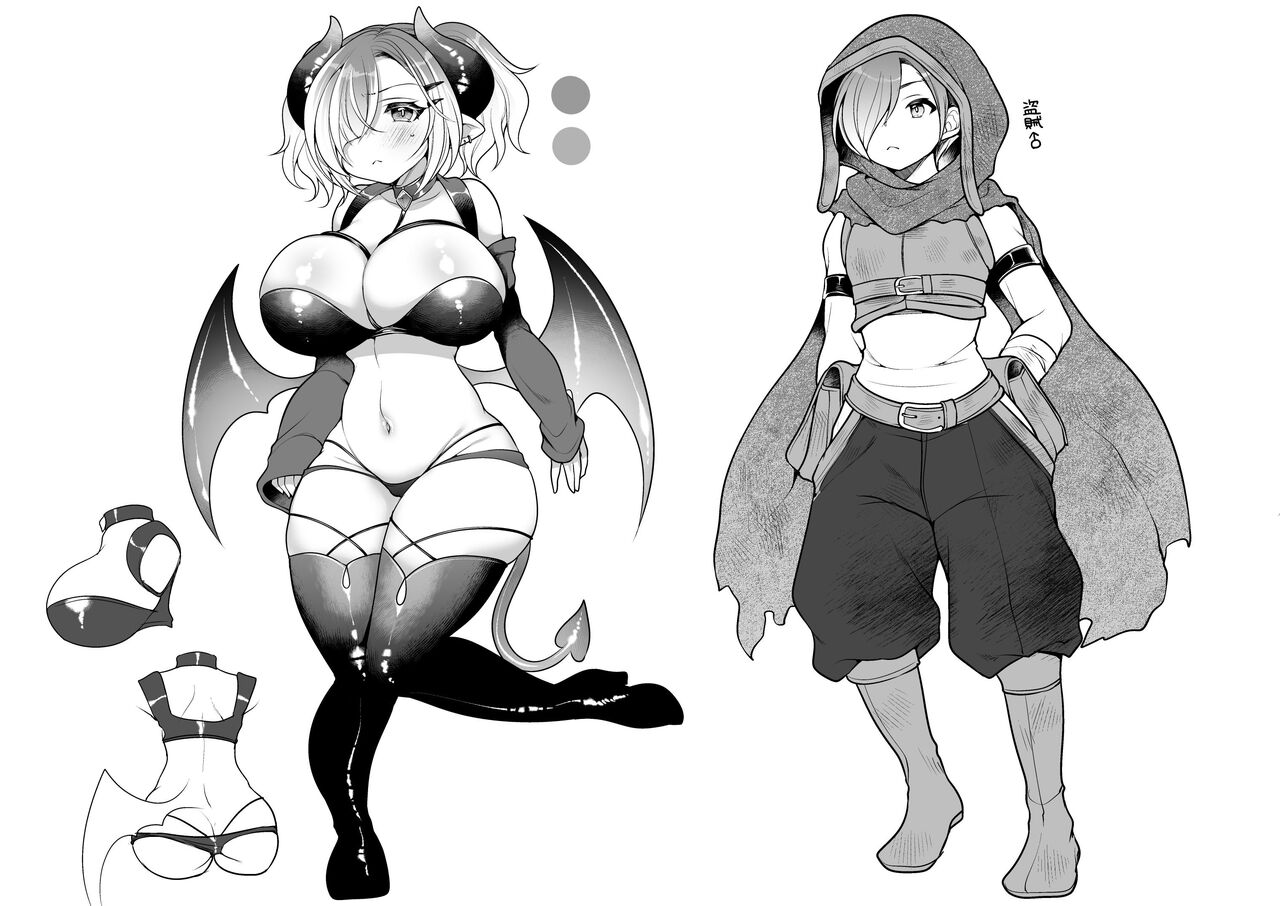 [Ue ni Aru Mikan (Reitou Mikan)]Succubus Shoku. ~Boukensha Ore, Meikyuu de Shokuryou ga Tsukita node Succubus ni Natte Kikan Shimasu~ | 	I, an Adventurer ran out of food in the dungeon, so I turned into a Succubus.[English] Page 33