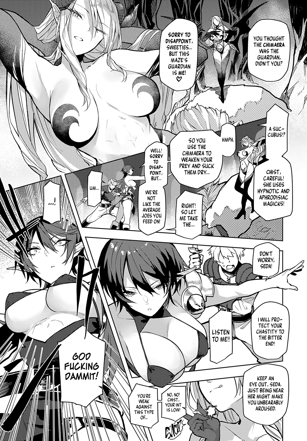 [Okyou]Meikyuu Kara Deru Made ga Bouken Desu | Finding a Way Out of the Maze(COMIC Anthurium 2024-06) [English] [Shiromaru] [Digital] Page 3