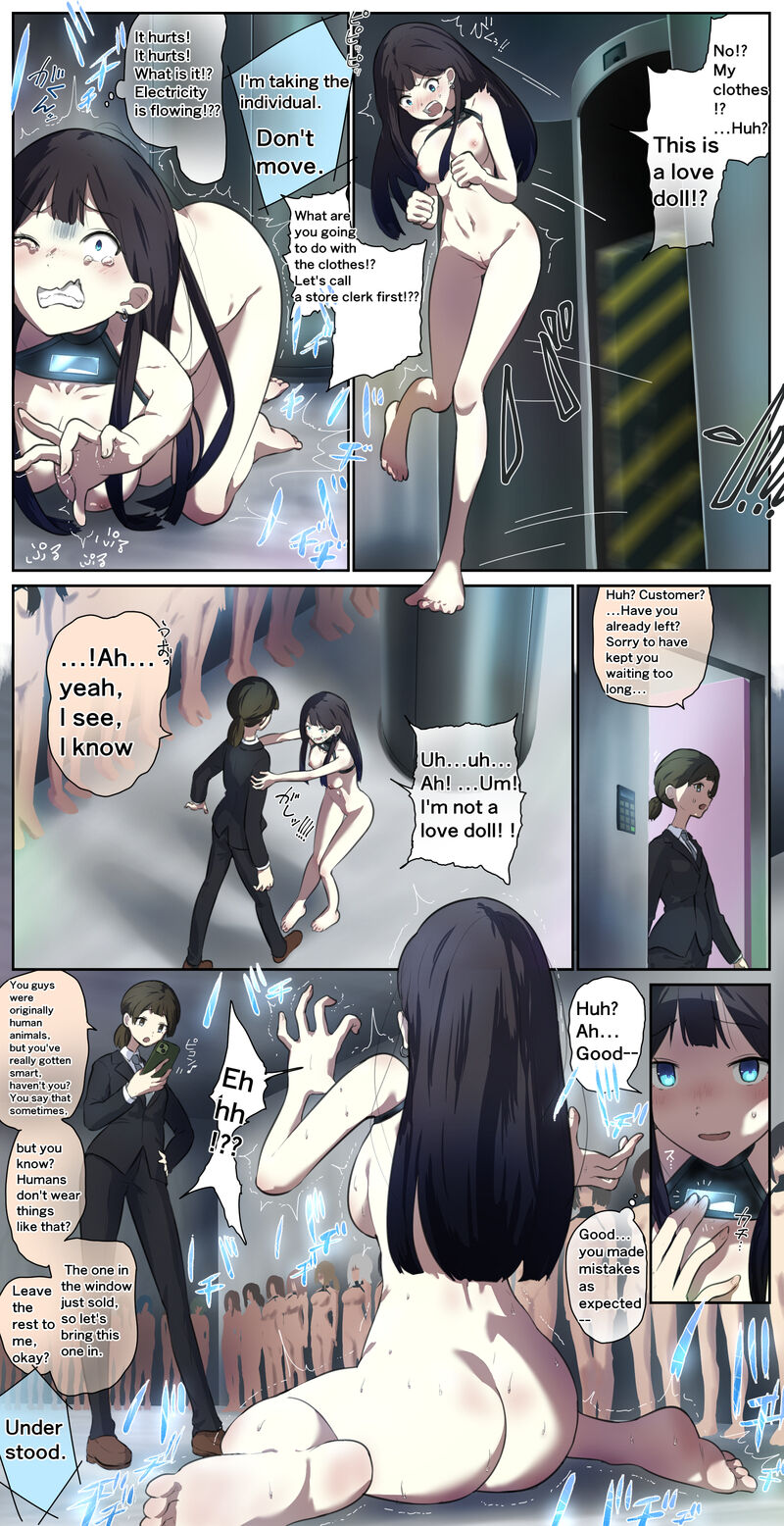 [fest]Machinaka de Love Doll no Omise o Mikaketa node Haittemitara... | I saw a love doll store in town, so I went in…[English] Page 3