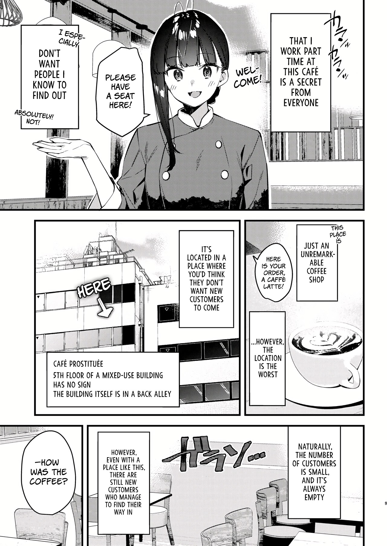 [08BASE (Tohyama eight)]Suki na Ko no Beit Saki ga H na Service o Shiteiru 4 Junbigou | My favorite girl's part-time job offers "H services" to regular customers 4 Preview[English] [Platinum Crown] [Digital] Page 6