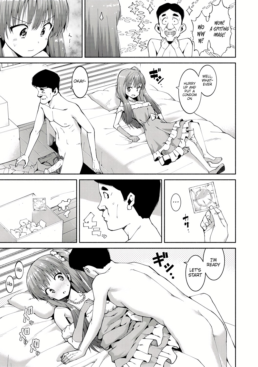 [Harami]Shoplifting JK Punishment Sex(Watashi-tachi, Nenchaku Otona Piston ni Dohamari Shichaimashita....) [Digital] [English] [Platinum Crown] Page 21