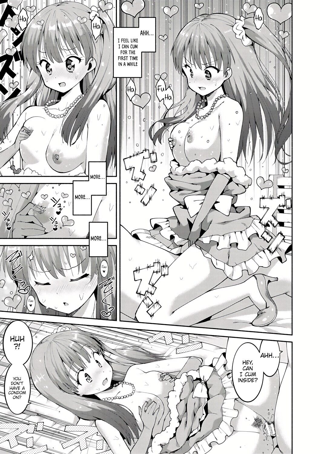 [Harami]Shoplifting JK Punishment Sex(Watashi-tachi, Nenchaku Otona Piston ni Dohamari Shichaimashita....) [Digital] [English] [Platinum Crown] Page 23