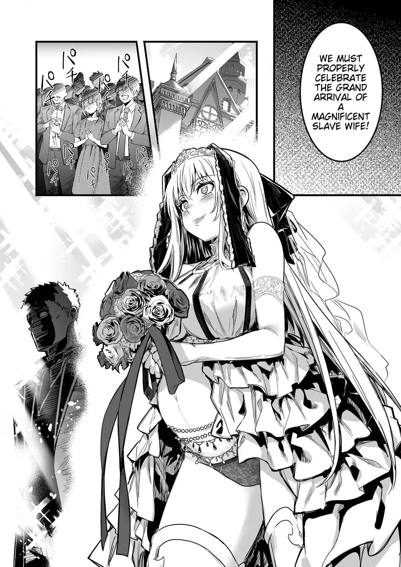 [Lefthand]Sennou Kekkonshiki de Sennou Sarete Shimai, Dorei Tsuma to Natte Botebara Kekkonshiki o Ageru Boukensha-chan | An adventurer who was brainwashed at a brainwashing wedding, became a slave wife, and held a wedding in an angry manner[English] Page 7