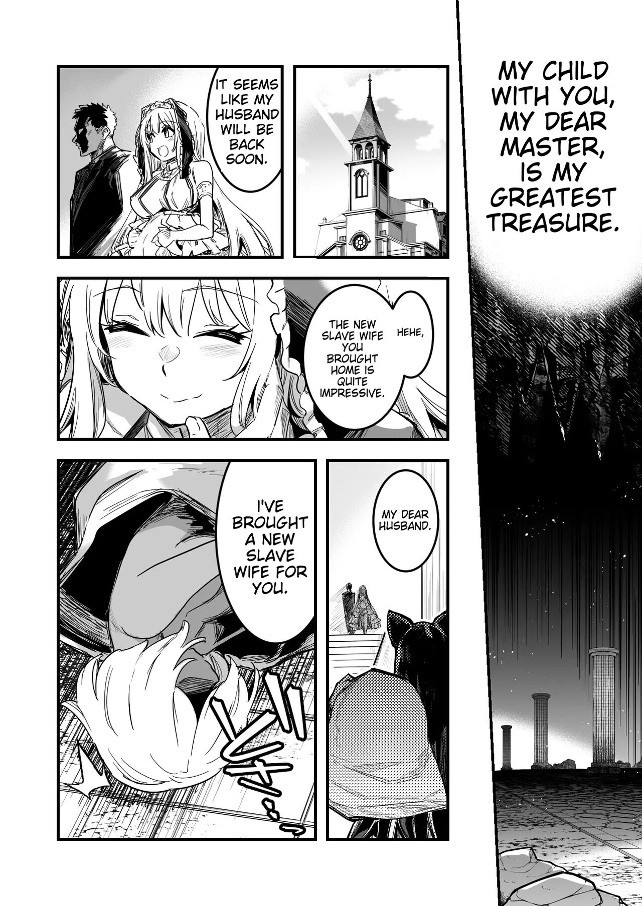 [Left Hand]Swordsman-chan is lured into a dungeon by Adventurer-chan, forced to wear a costume that has a brainwashing effect, and becomes a slave wife Page 10