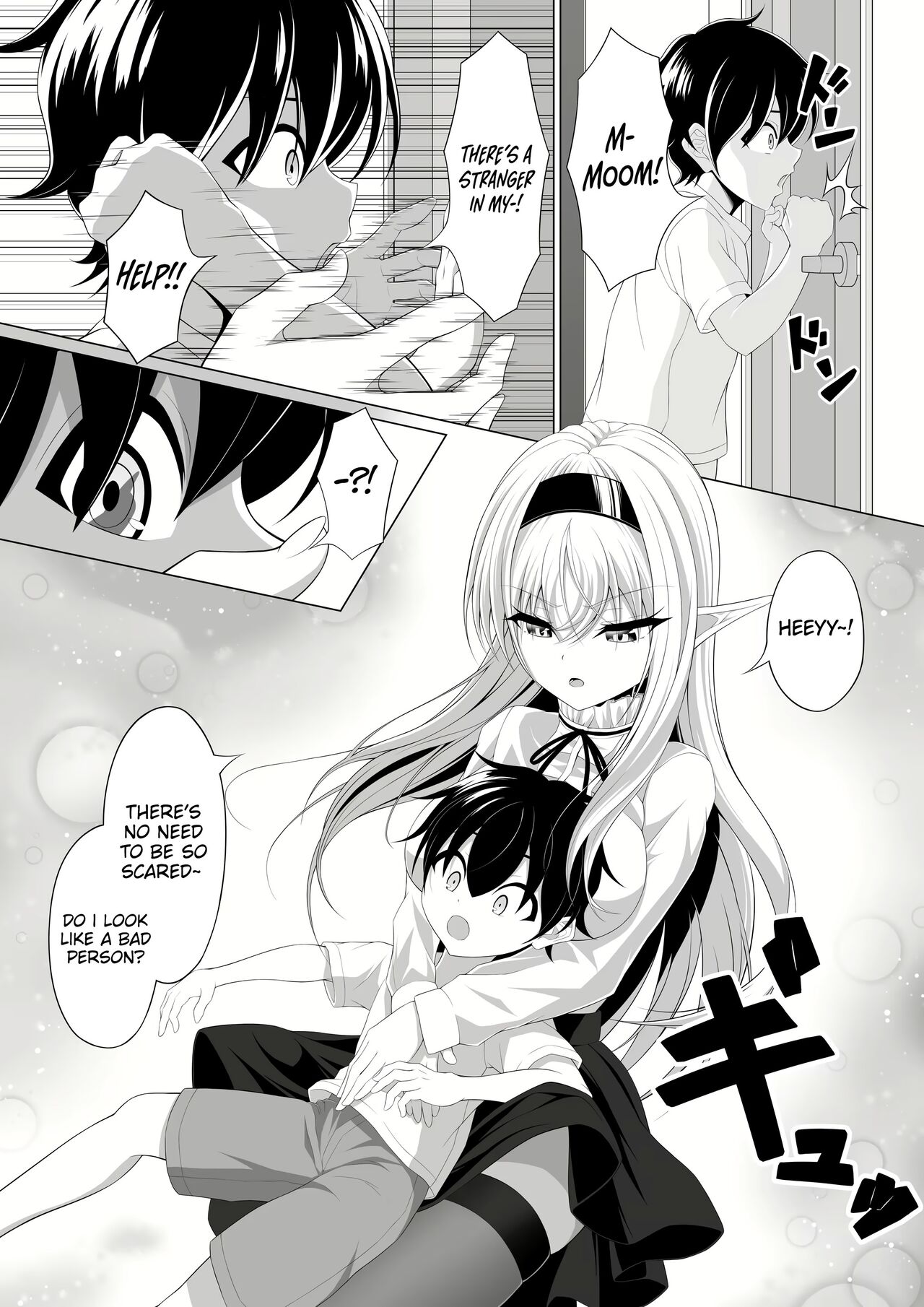 [Okashi Koujou]Shotacon Succubus ga Konomi no Ko o Neratte OneShota! | A Oneshota Where a Shotacon Succubus Targets a Boy She Took a Liking To[English] [Platinum Crown] Page 10