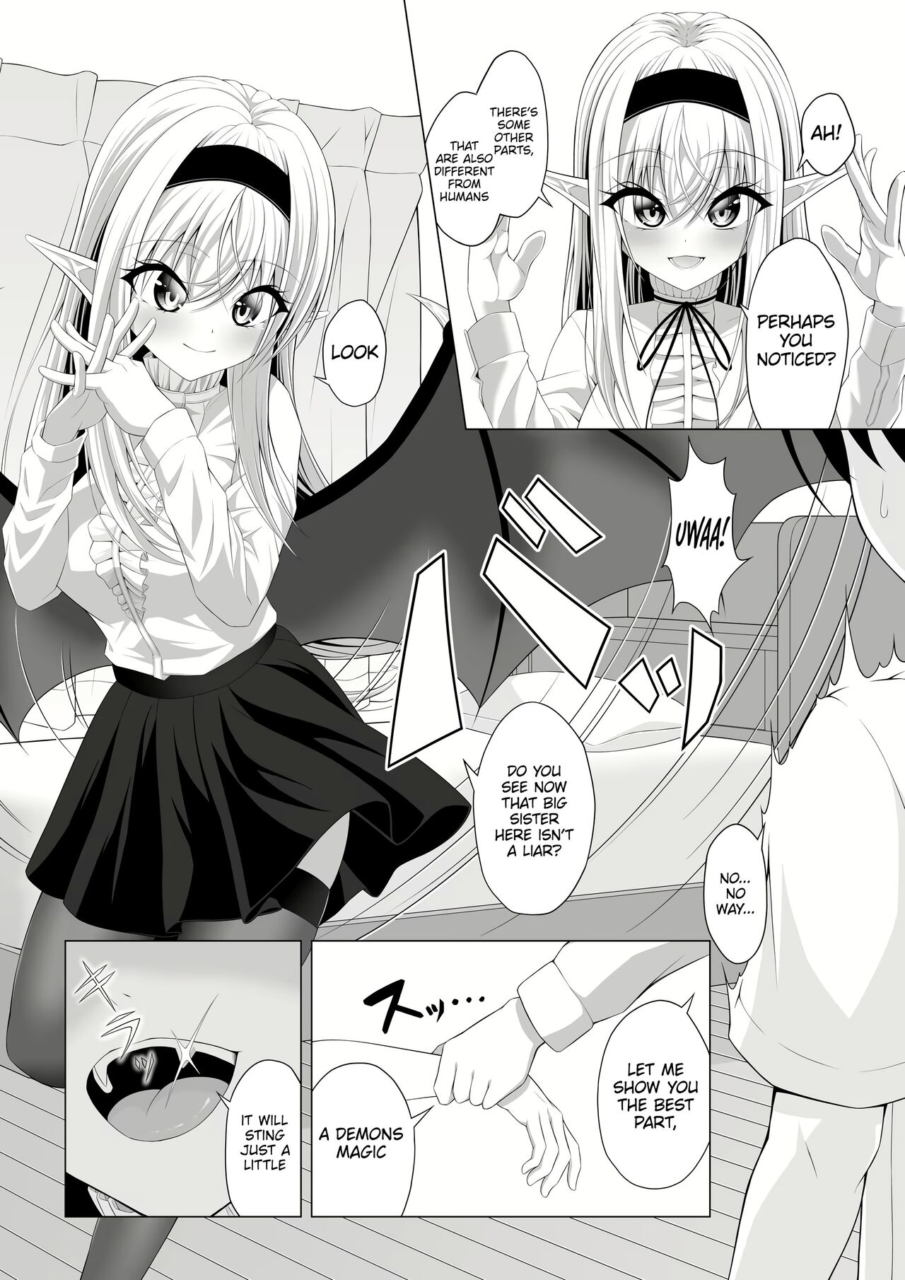 [Okashi Koujou]Shotacon Succubus ga Konomi no Ko o Neratte OneShota! | A Oneshota Where a Shotacon Succubus Targets a Boy She Took a Liking To[English] [Platinum Crown] Page 13