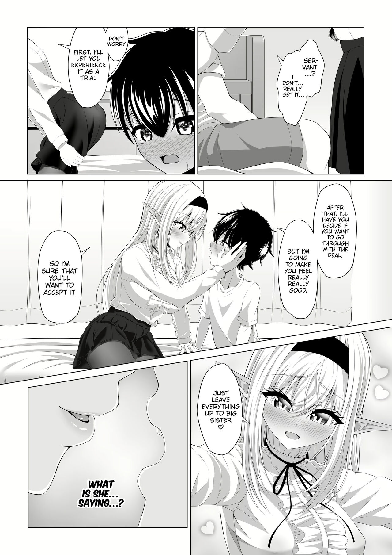 [Okashi Koujou]Shotacon Succubus ga Konomi no Ko o Neratte OneShota! | A Oneshota Where a Shotacon Succubus Targets a Boy She Took a Liking To[English] [Platinum Crown] Page 16