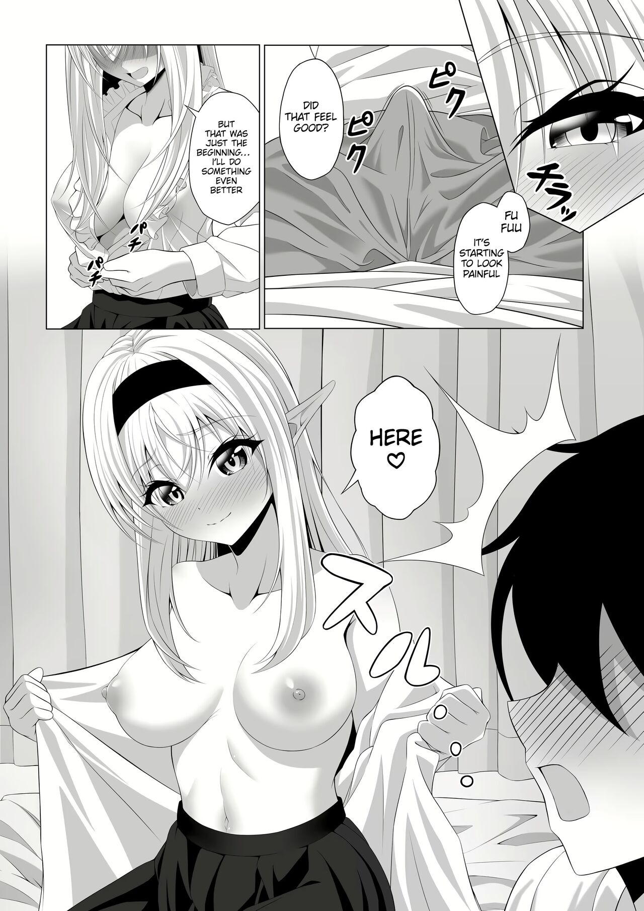 [Okashi Koujou]Shotacon Succubus ga Konomi no Ko o Neratte OneShota! | A Oneshota Where a Shotacon Succubus Targets a Boy She Took a Liking To[English] [Platinum Crown] Page 18