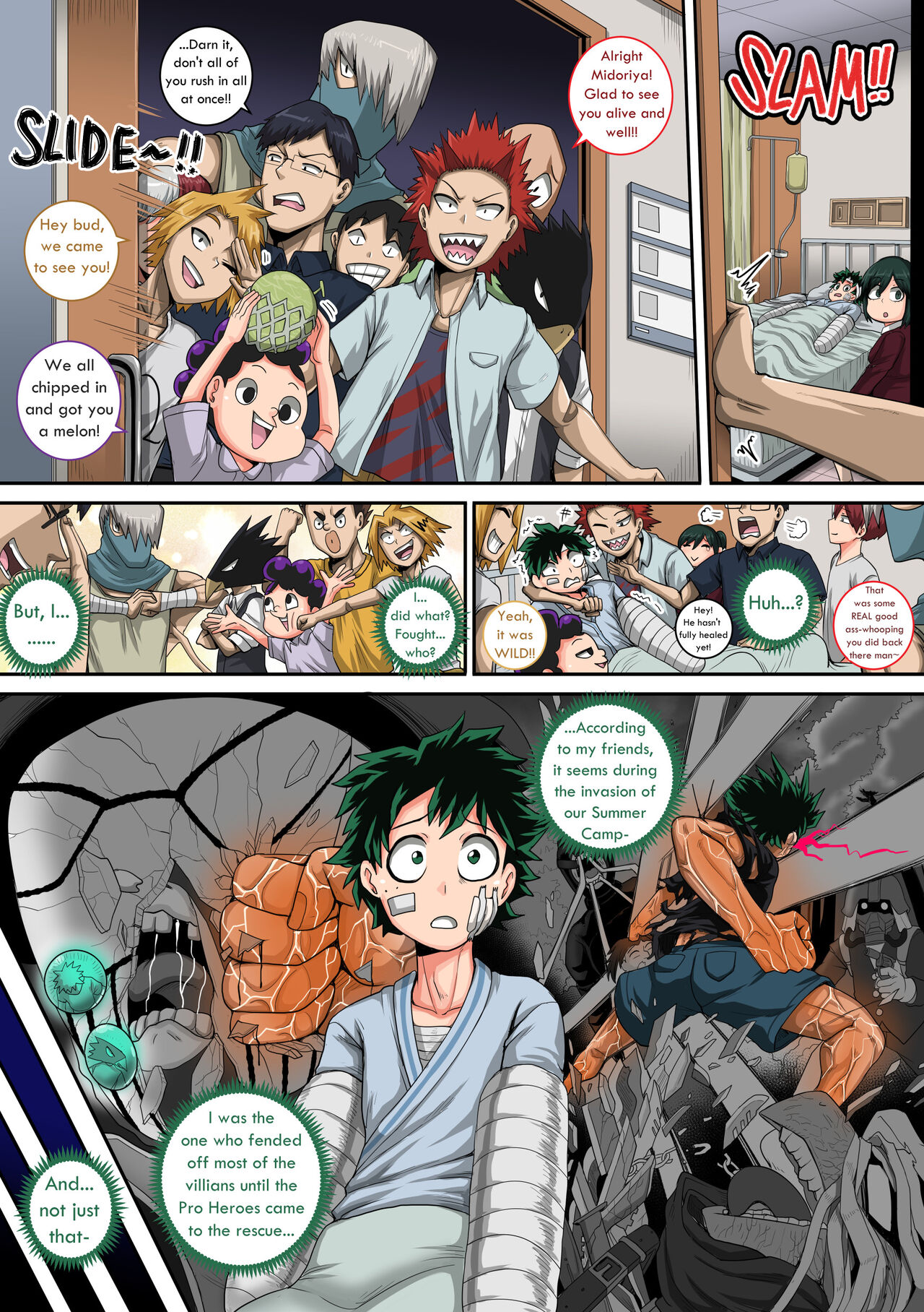 [Juicebox Koujou (Juna Juna Juice)]Boku no Harem Academia Ch. 8: Kanojo-tachi no Kesshin (Zenpen) | Boku no Harem Academia Ch. 8: Kanojo-tachi no Kesshin (Zenpen) | Boku No Harem Academia Ch. 8: Breaking into a Broken Heart(Part. 1) (Boku no Hero Academia) [English] Page 5