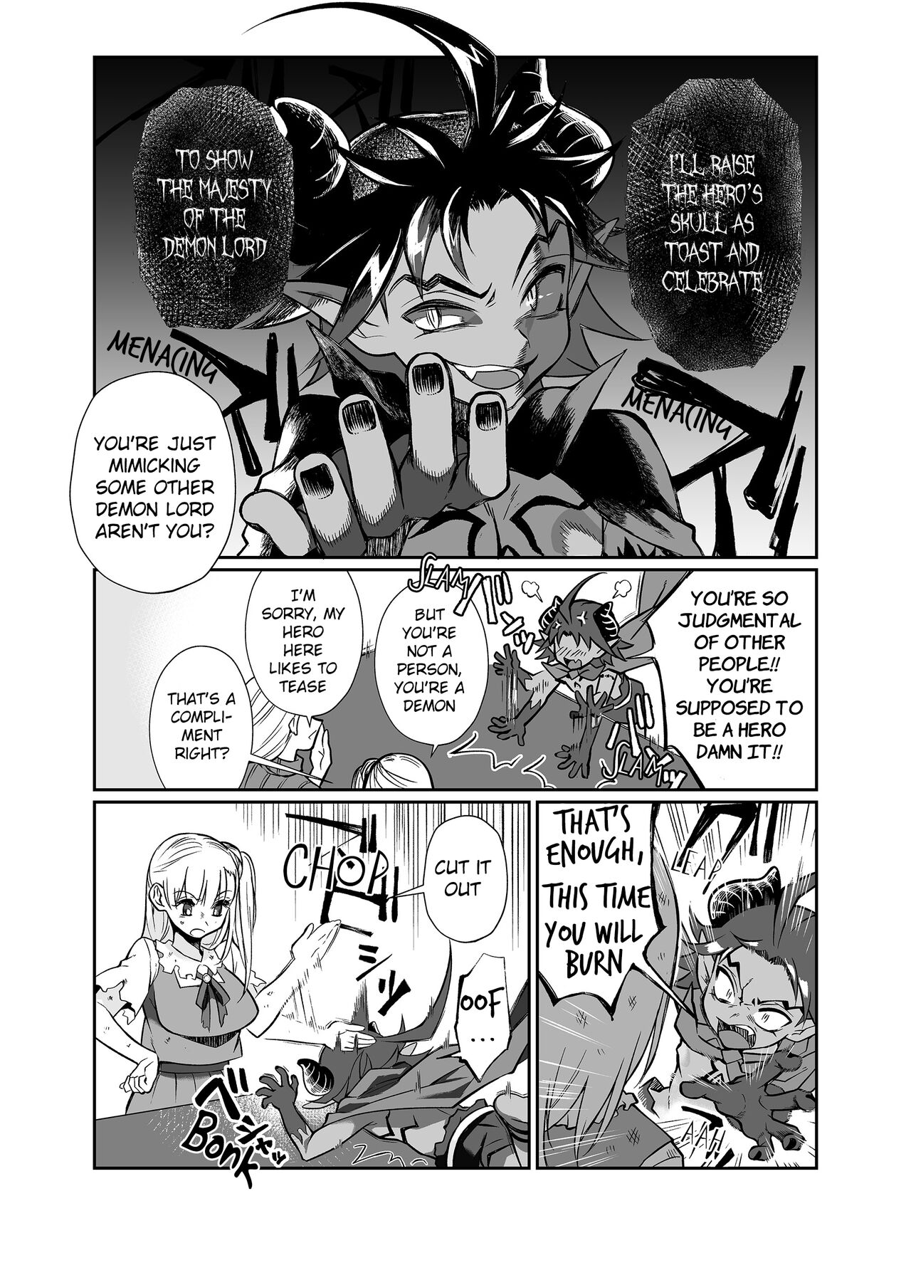 [Junk Food (Teritama Potekora)]Maou no Ore ga Yuusha ni Yarareru Wake ga Nee! | There's no way I, The Demon Lord got Screwed by the Hero![English] [Digital] Page 11