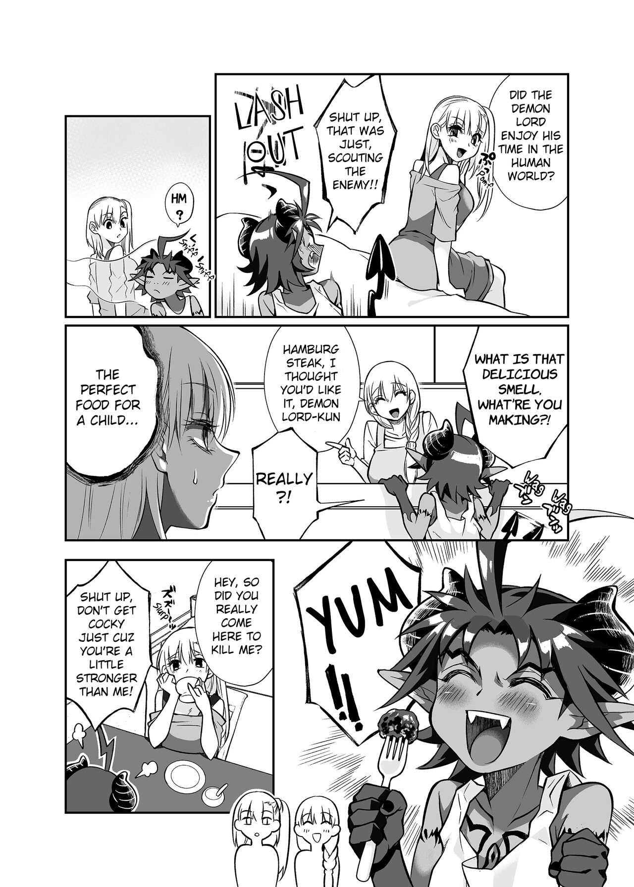 [Junk Food (Teritama Potekora)]Maou no Ore ga Yuusha ni Yarareru Wake ga Nee! | There's no way I, The Demon Lord got Screwed by the Hero![English] [Digital] Page 24