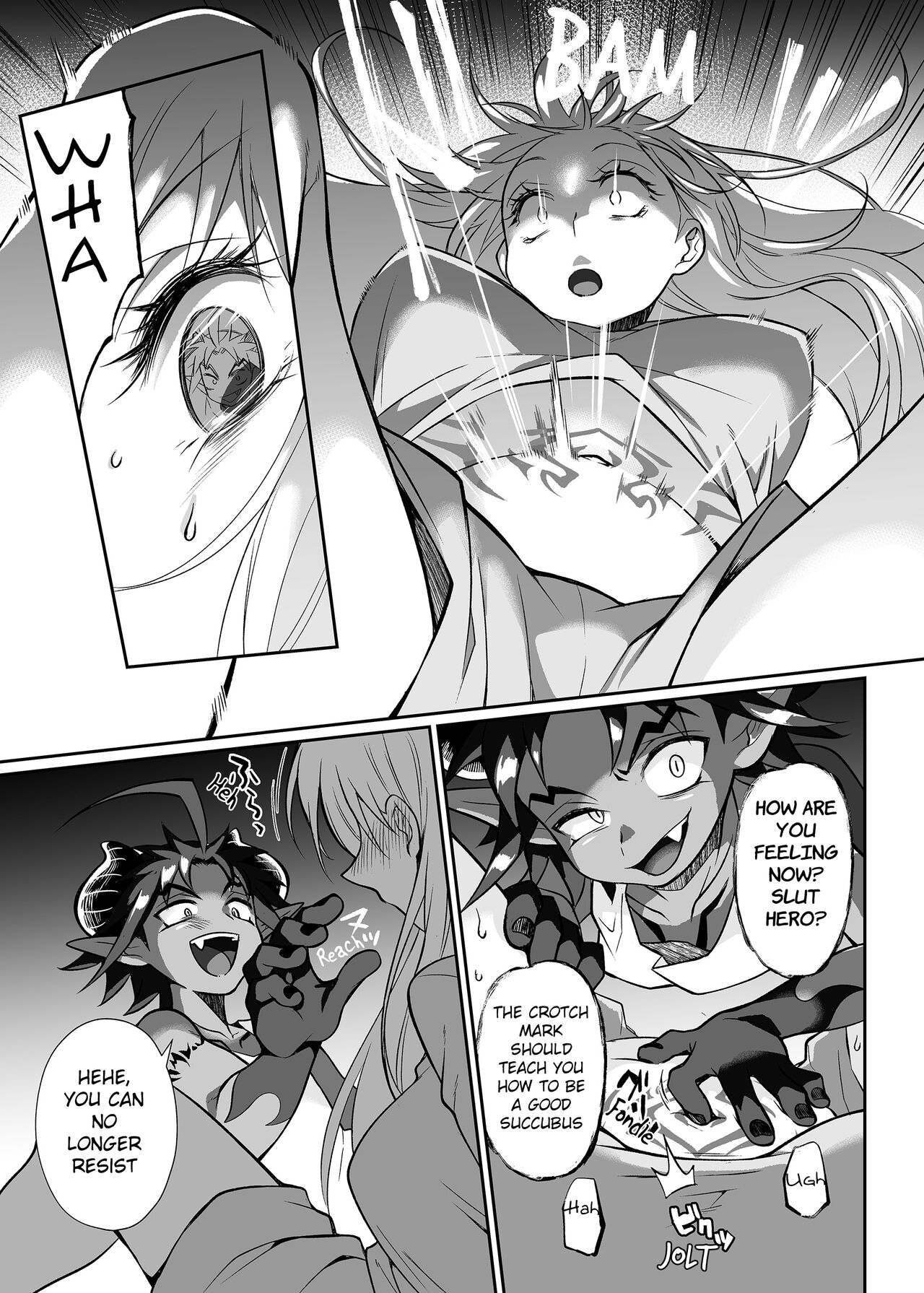 [Junk Food (Teritama Potekora)]Maou no Ore ga Yuusha ni Yarareru Wake ga Nee! | There's no way I, The Demon Lord got Screwed by the Hero![English] [Digital] Page 27