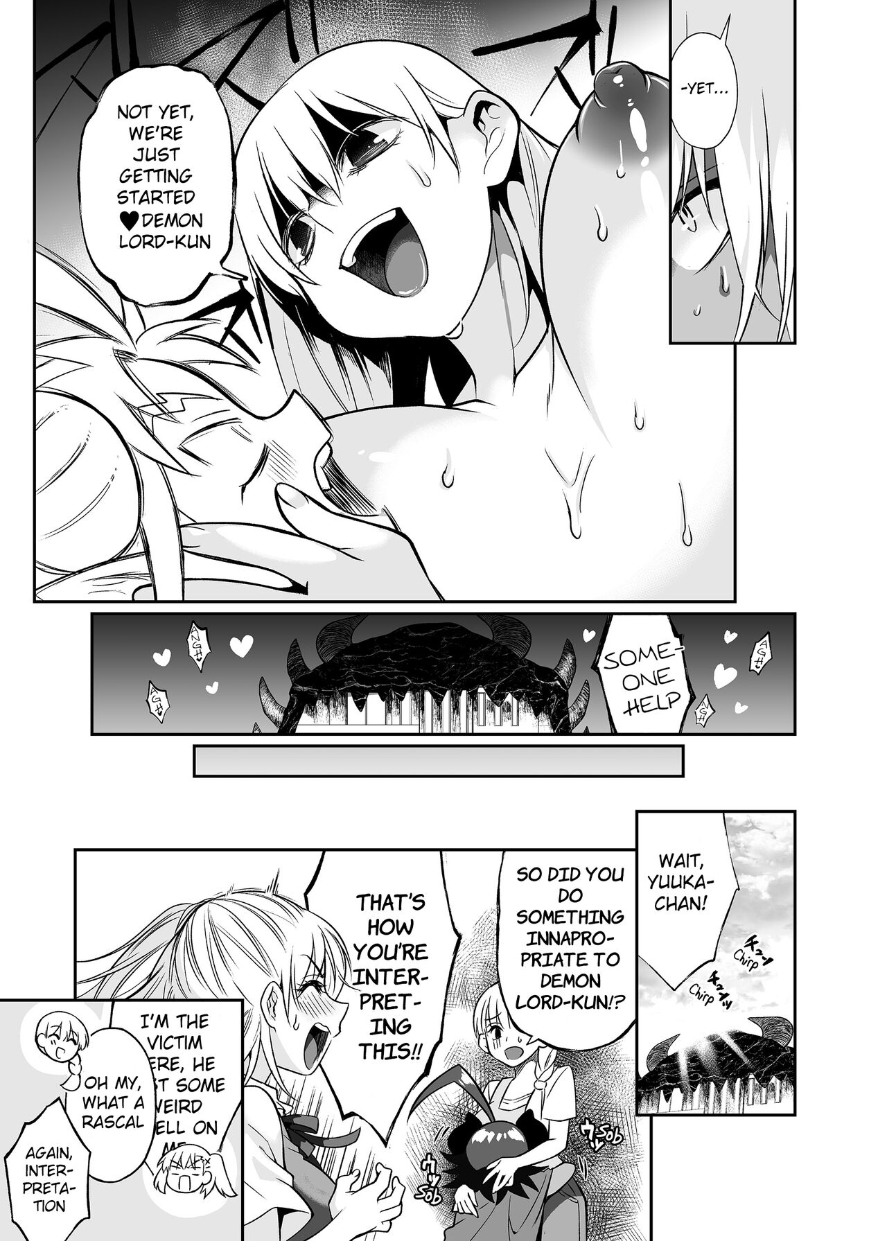 [Junk Food (Teritama Potekora)]Maou no Ore ga Yuusha ni Yarareru Wake ga Nee! | There's no way I, The Demon Lord got Screwed by the Hero![English] [Digital] Page 39