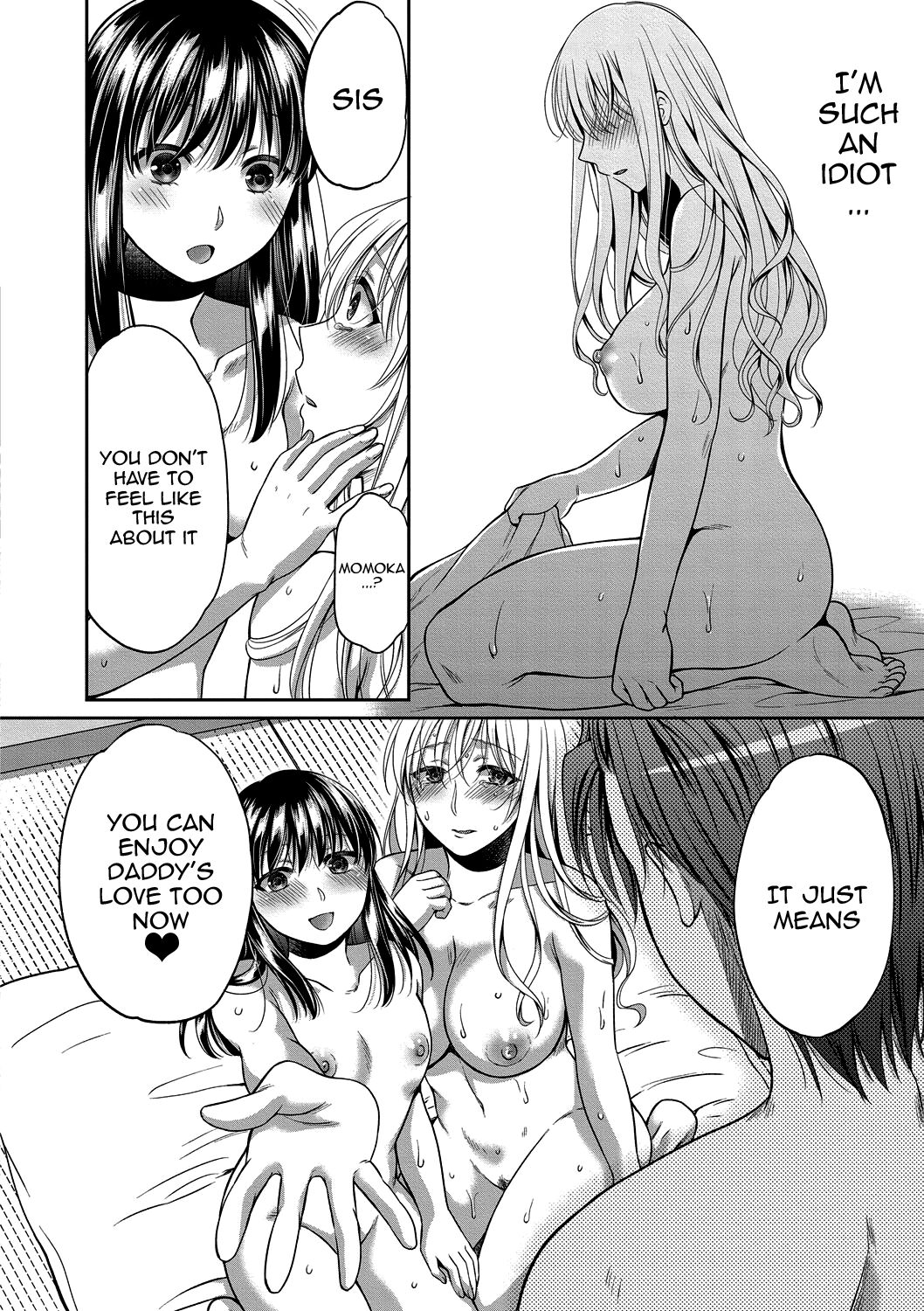 [Harusawa]Nisemono Kazoku - Gifu ni Ochite Iku Musume | Daughter Falling Into Stepfather[English] {Doujins.com} [Digital] Page 58