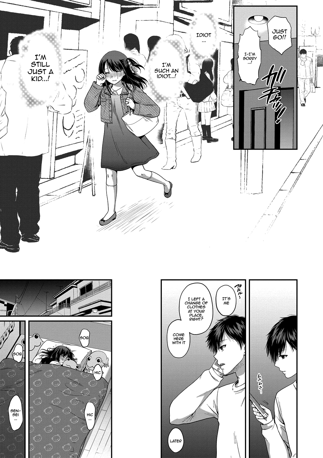 [Harusawa]Nisemono Kazoku - Gifu ni Ochite Iku Musume | Daughter Falling Into Stepfather[English] {Doujins.com} [Digital] Page 96
