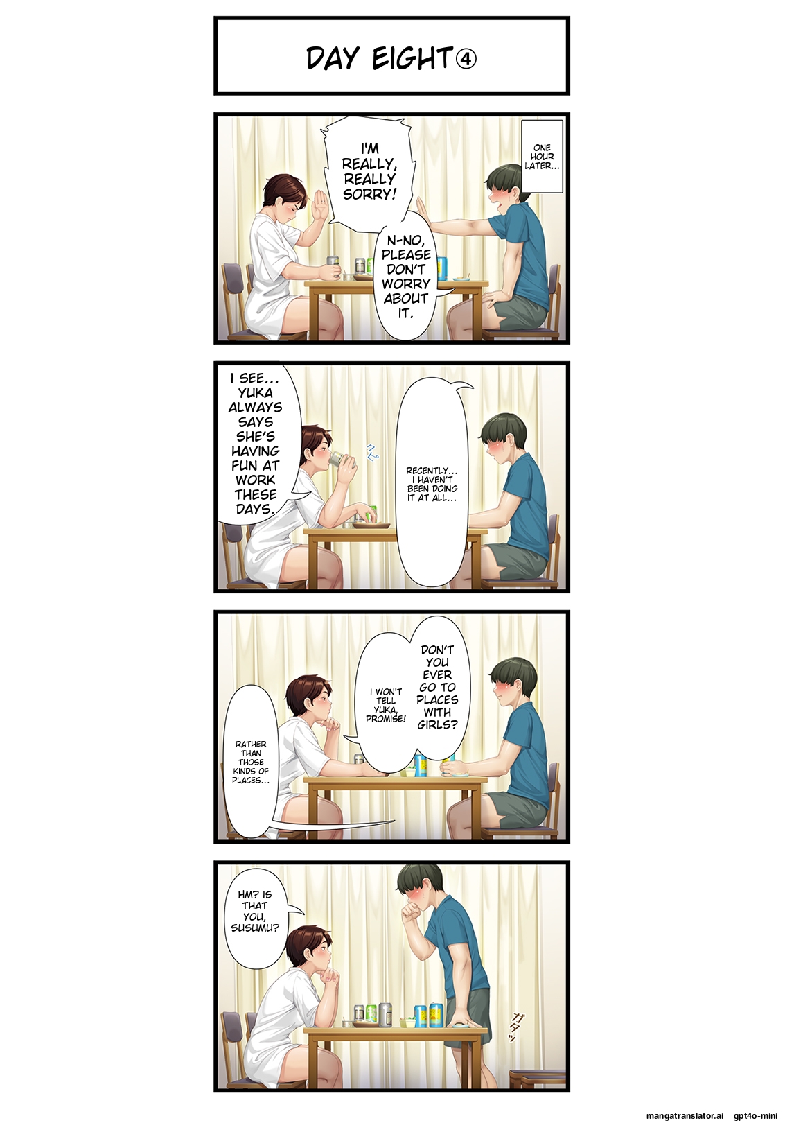 [Heiantei (Frame, Jagaimo)]Eight Days With My Wife's Mother | Youka-go Tsuma no Haha o Daku[English] [Ichigo Translations] Page 8
