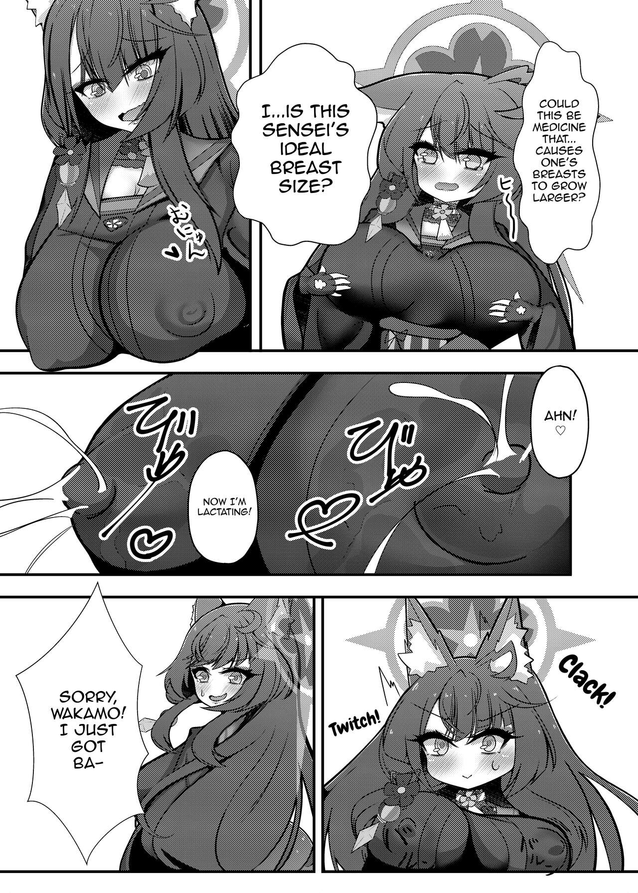 [Iftei (Hyouko)]Wakamo Milk(Blue Archive) [English] [mysterymeat3] [Digital] Page 10