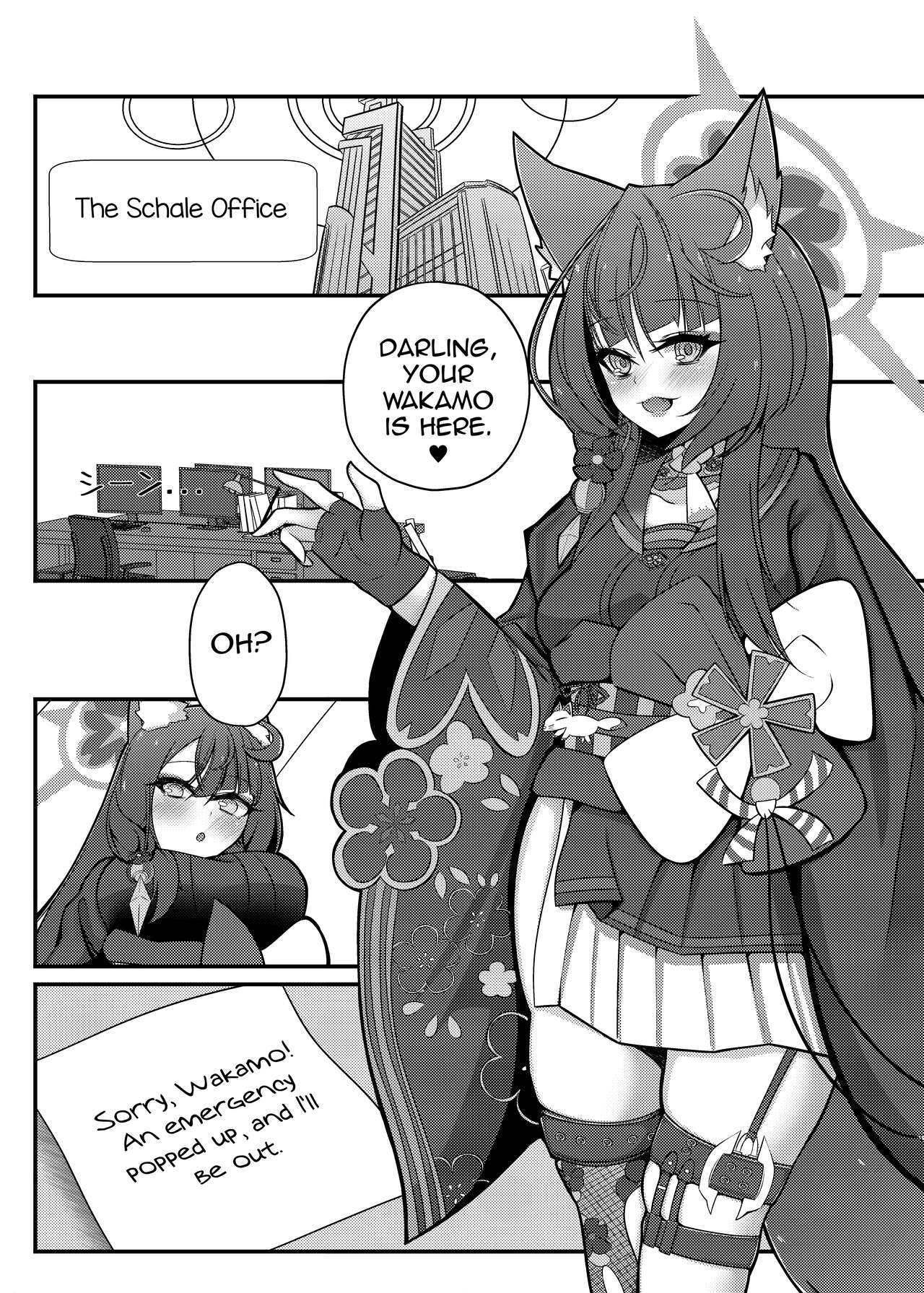 [Iftei (Hyouko)]Wakamo Milk(Blue Archive) [English] [mysterymeat3] [Digital] Page 2