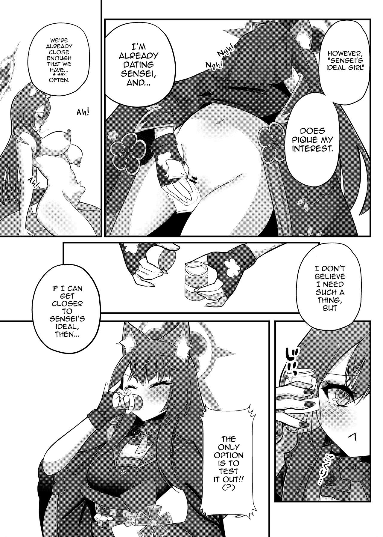 [Iftei (Hyouko)]Wakamo Milk(Blue Archive) [English] [mysterymeat3] [Digital] Page 8