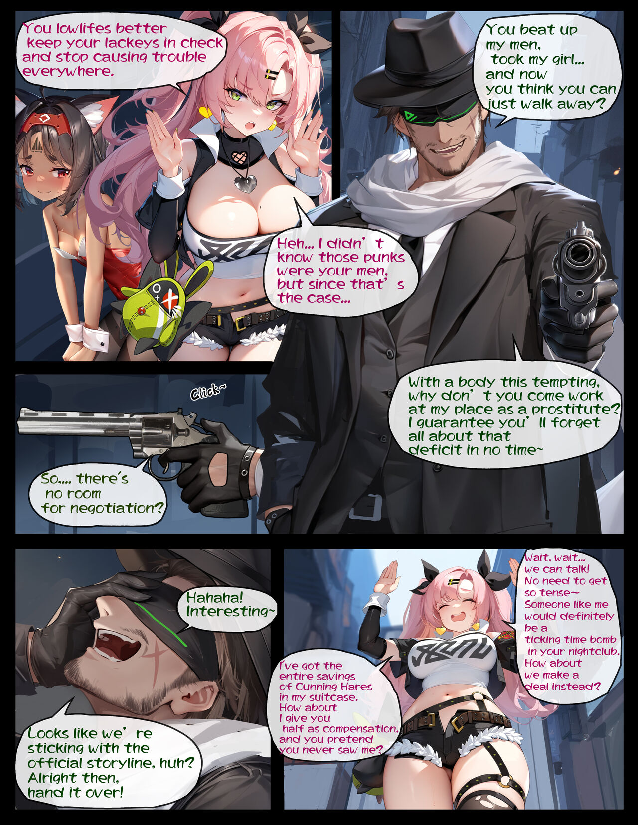 [色孽神選]Cunning Hares's Big Crisis Part 1(Zenless Zone Zero) [English] [Decensored] Page 8