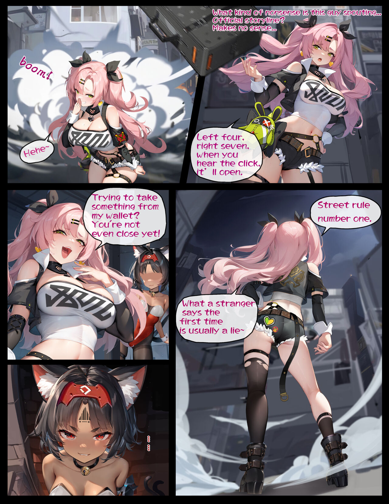 [色孽神選]Cunning Hares's Big Crisis Part 1(Zenless Zone Zero) [English] [Decensored] Page 9