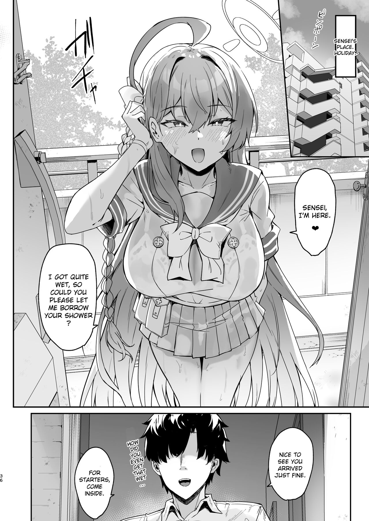 [Tiusan Kingdom (Kazamitiu)]Urawa no Hanazono(Blue Archive) [English] [Literally Starving] [Digital] Page 35