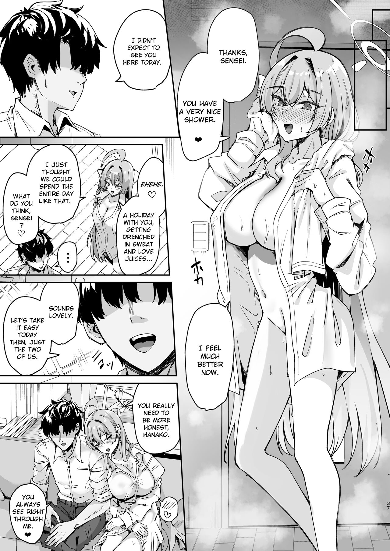 [Tiusan Kingdom (Kazamitiu)]Urawa no Hanazono(Blue Archive) [English] [Literally Starving] [Digital] Page 36