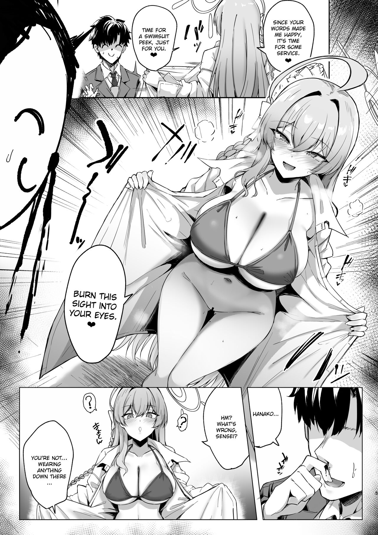 [Tiusan Kingdom (Kazamitiu)]Urawa no Hanazono(Blue Archive) [English] [Literally Starving] [Digital] Page 4