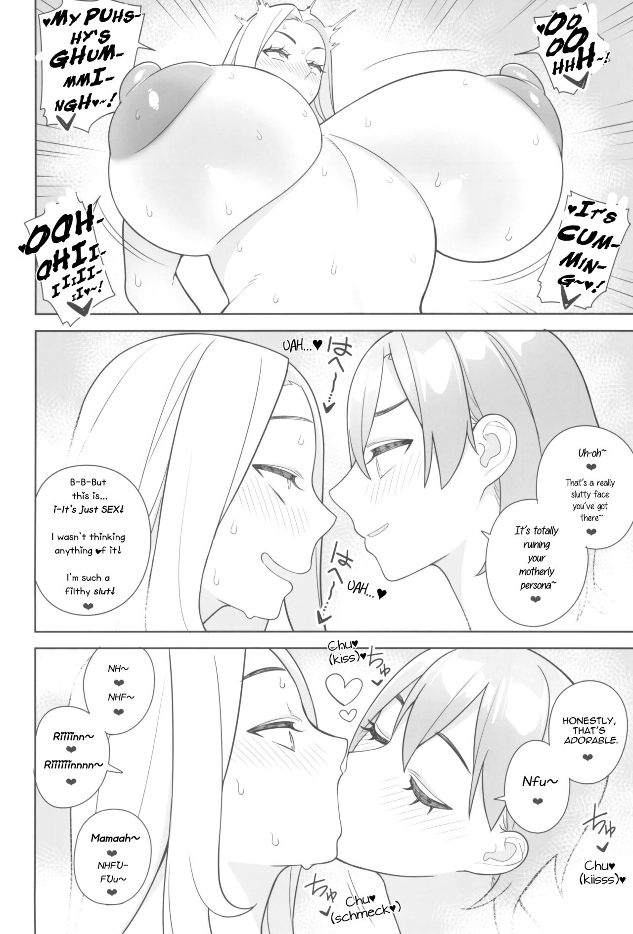 (Futaket 32) [Sangeriya (Hidarikiki)]Tomodachi to Sono Haha Oya ni Semarareru Hanashi 2 | A Story about a Friend and Her Mother Coming on to Me 2(English) Page 22