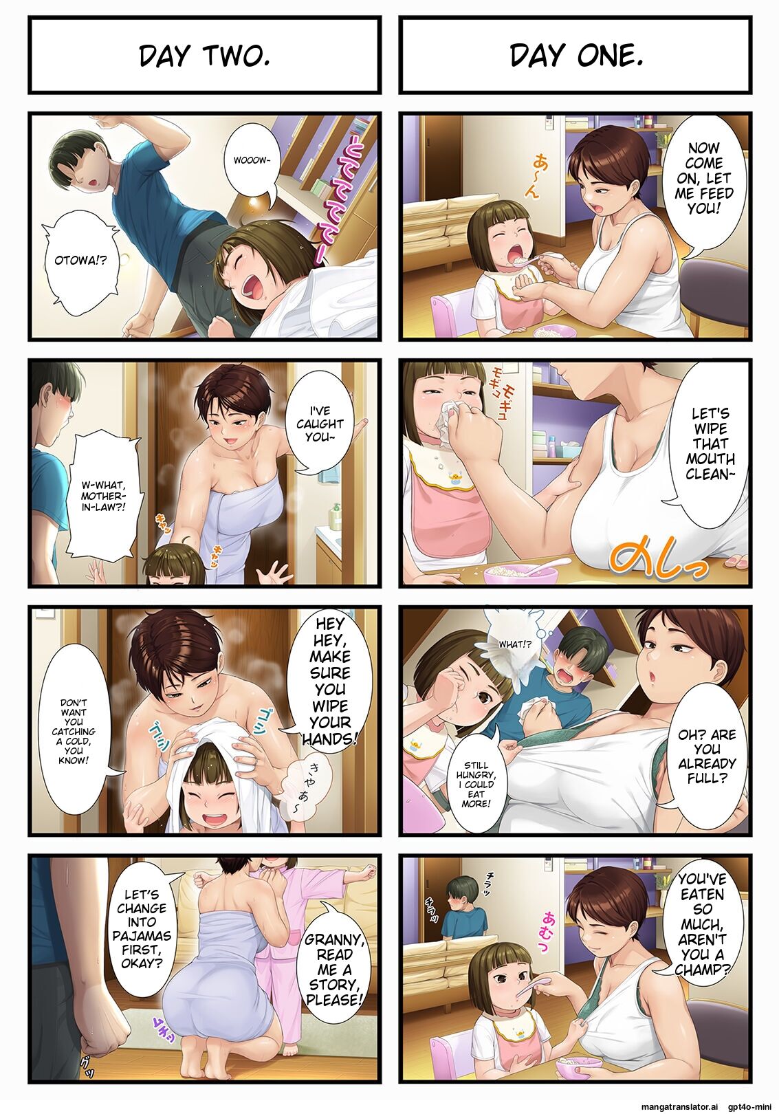 [Heiantei (Frame, Jagaimo)]Youka-go Tsuma no Haha o Daku | Eight Days With My Wife's Mother[English] [Ichigo Translations] [Digital] Page 3