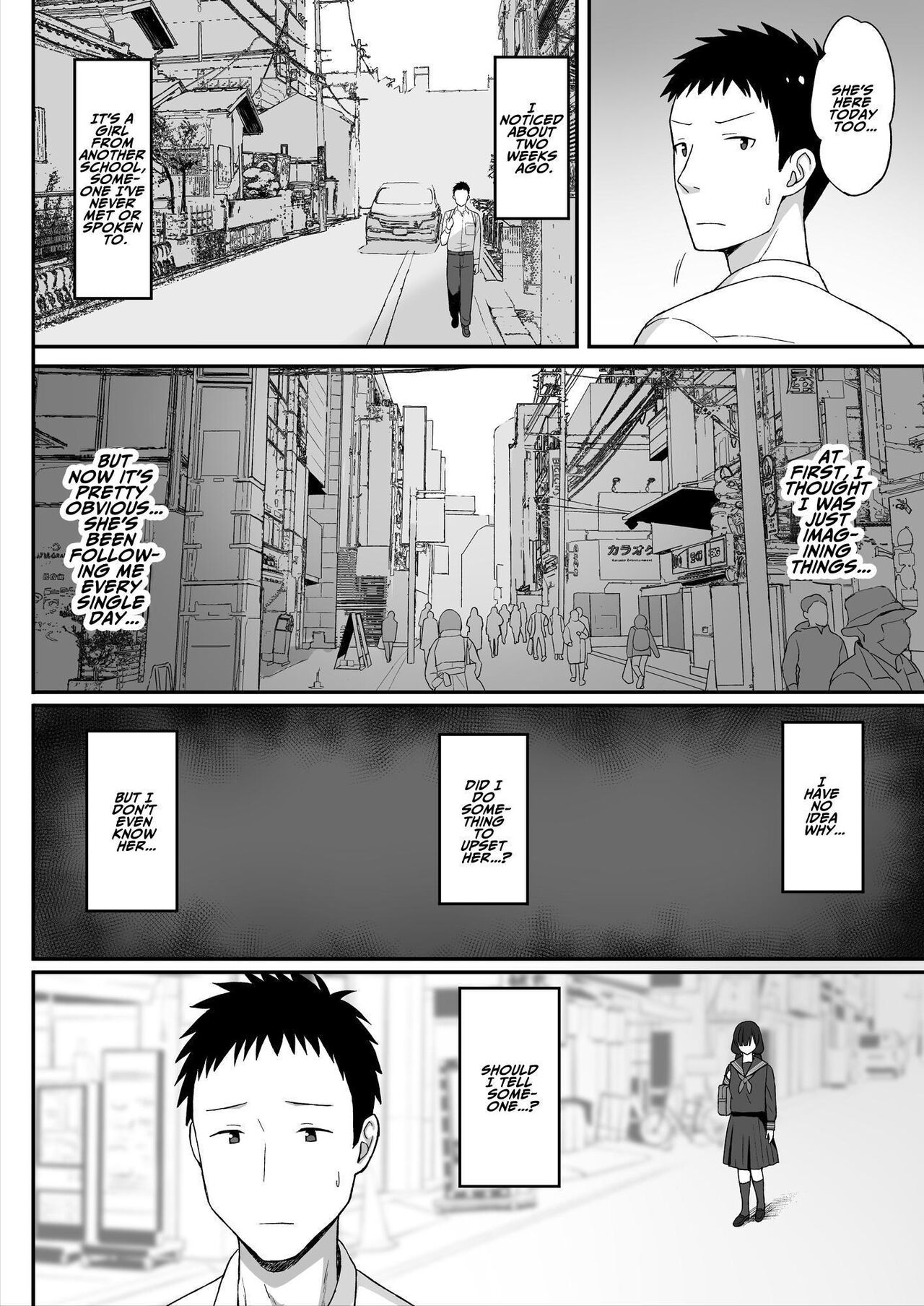 [Hiyori Hamster]Jimi Kyonyuu No Stalker Onna Ni Gokuhaku Saretanode Yarimakutte Mita Hanashi | I Was Confessed To By A Plain Busty Stalker Girl, So I Fucked Her Like Crazy[English] [ADTL] Page 7
