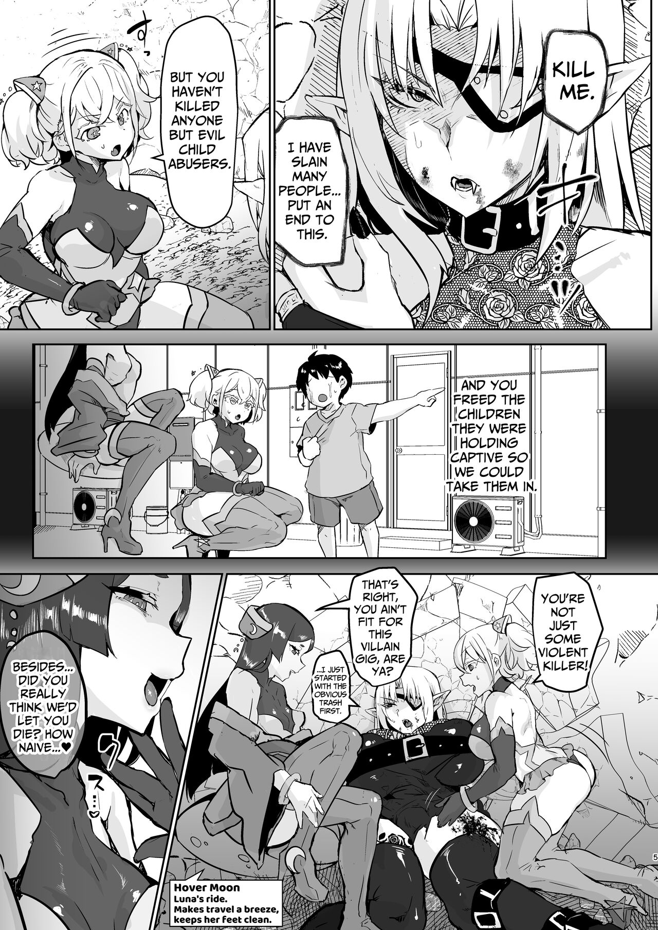 [Aburanabeshiki (puru)]Aku no Onna Kanbu Seigi Ochi | Evil Lady Executive Falls To Justice[English] [DoubleBunny] [Digital] Page 5