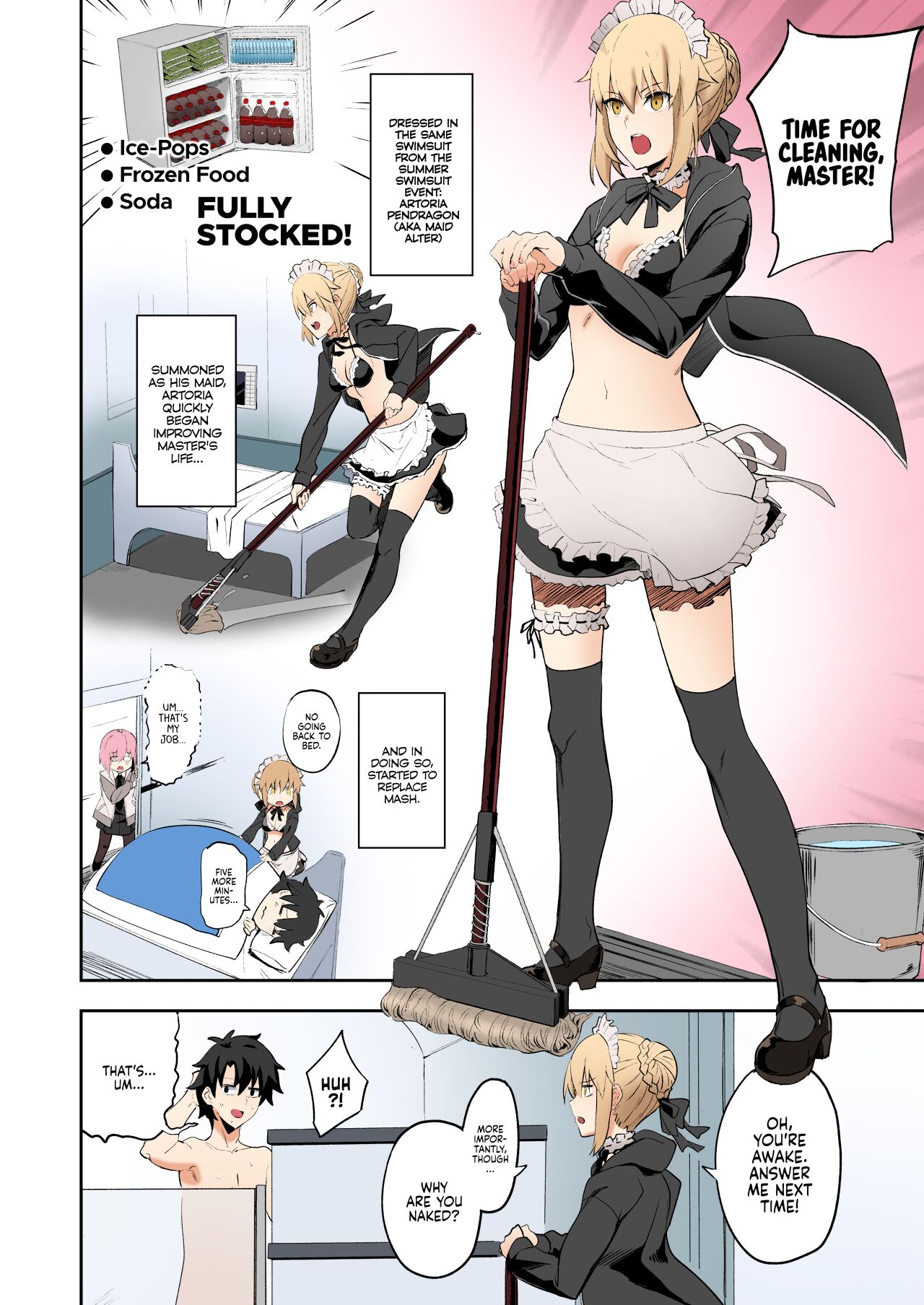 [LOFLAT (Prime)]Maid to Kouhai Dochira ga Okonomi? | MAID vs KOUHAI: Which Do You Prefer?(Fate/Grand Order) [English] [2d-market.com] [Colorized] [Decensored] [Digital] Page 4